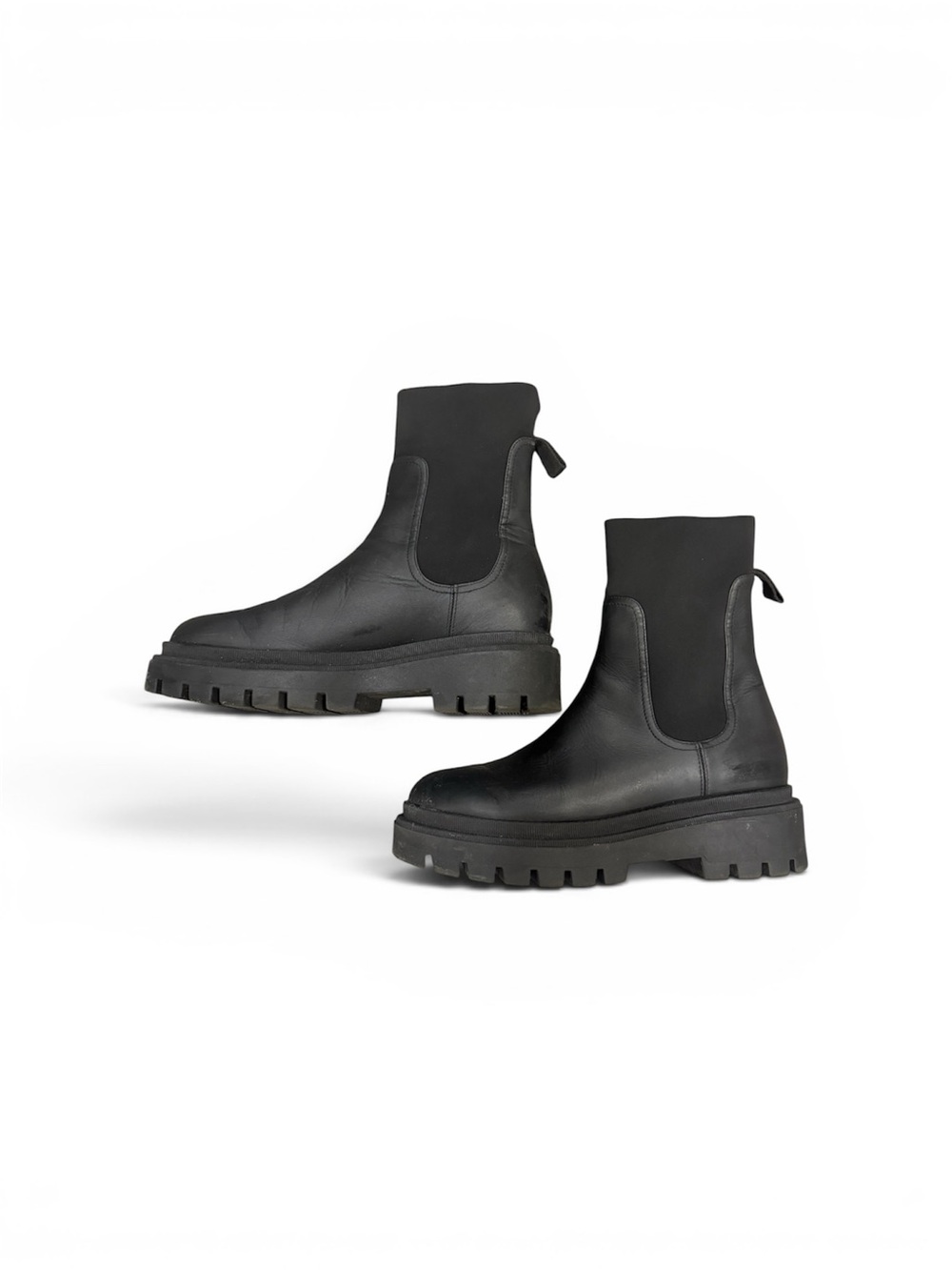 Poppy Barley Black Women's Winter Rain Boots - Picture 2 of 4